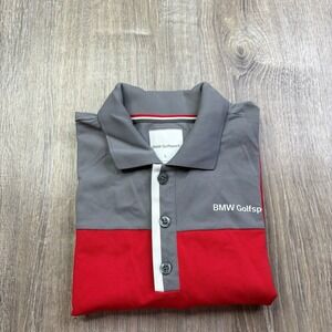 BMW Golfsport Collection Polo Shirt Short Sleeve 2019 International Open Large